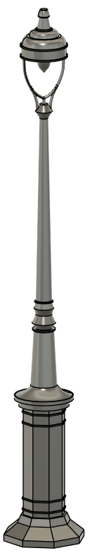 Elsbridge Lamp Post 3D Files